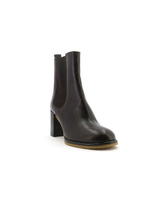 Roberto Festa Black Heeled Boots