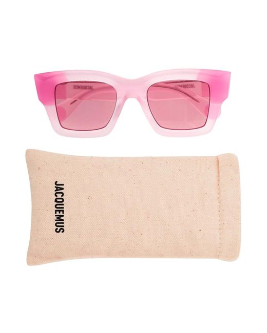 Jacquemus Pink Sunglasses