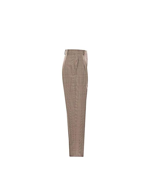 Tapered Trousers Max Mara de color Gray