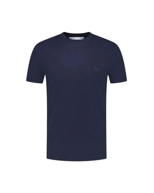 Jacob Cohen Klassisches Baumwoll-T-Shirt in Blue für Herren