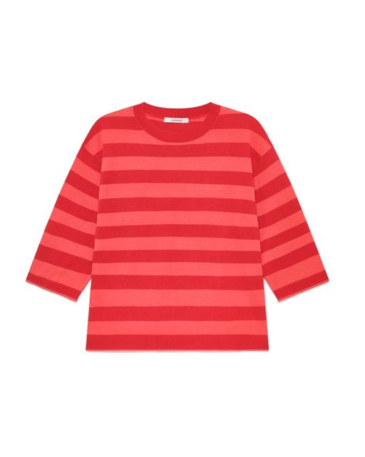 Maliparmi Red Round-Neck Knitwear