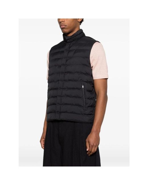 Vests Herno pour homme en coloris Black