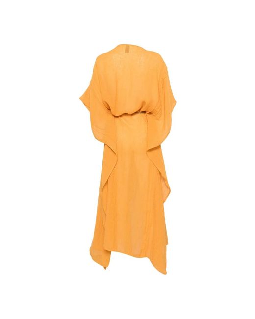 120% Lino Orange Kimonos