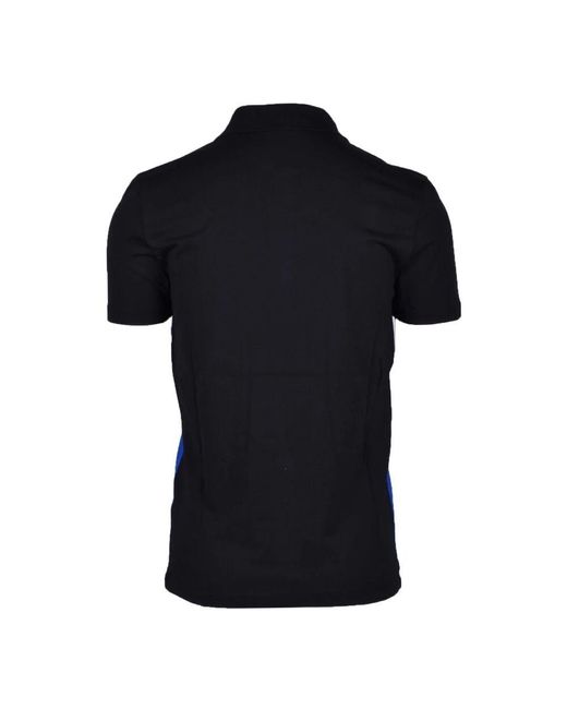 Polo in cotone ed elastan di Bikkembergs in Black da Uomo