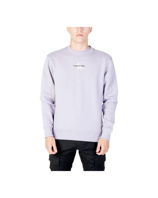 Calvin Klein Purple Sweatshirts for men