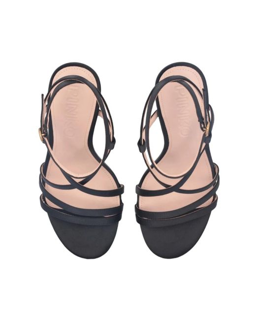 Pinko Black High heel sandals