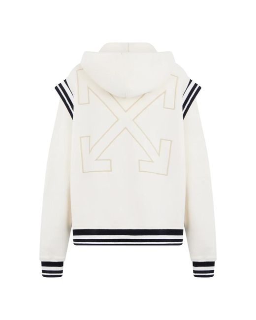 Off-White c/o Virgil Abloh White Bomber Jackets for men
