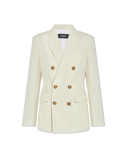DSquared² Wollen Blazer in het White