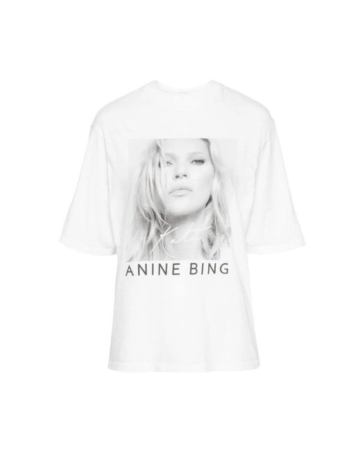 T-shirts Anine Bing de color White