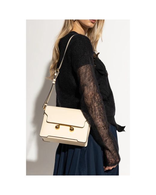 Marni Natural Shoulder Bags