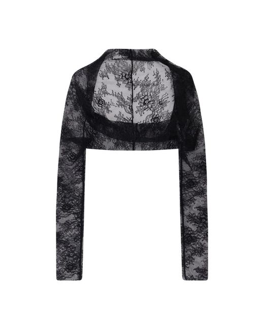 Light Jackets Alberta Ferretti de color Black