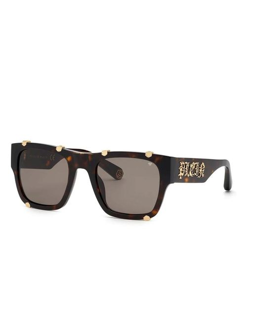 Occhiali da sole in acetato marrone stile affumicato di Philipp Plein in Brown da Uomo