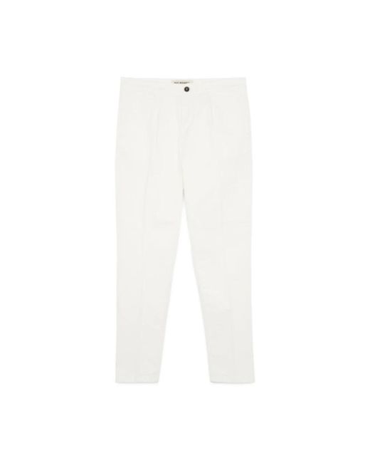 Slim-Fit Trousers Roy Rogers de hombre de color White