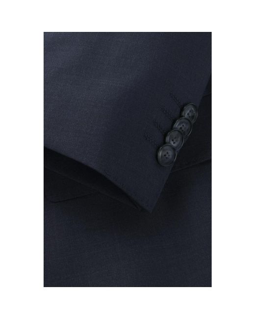 HUGO Single Breasted Suits in het Blue voor heren