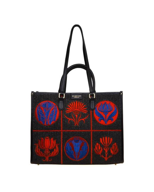 My Best Bags Red Shopping Bags