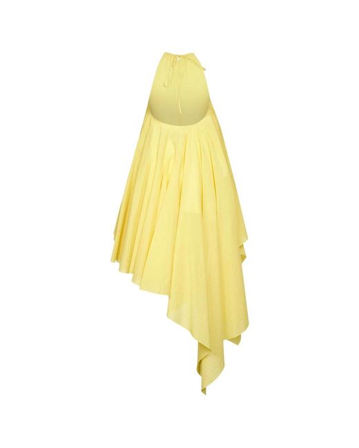 Jacquemus Yellow Short Dresses