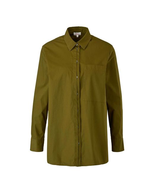 S.oliver Green Zeitlose Stil Blusen & Hemden