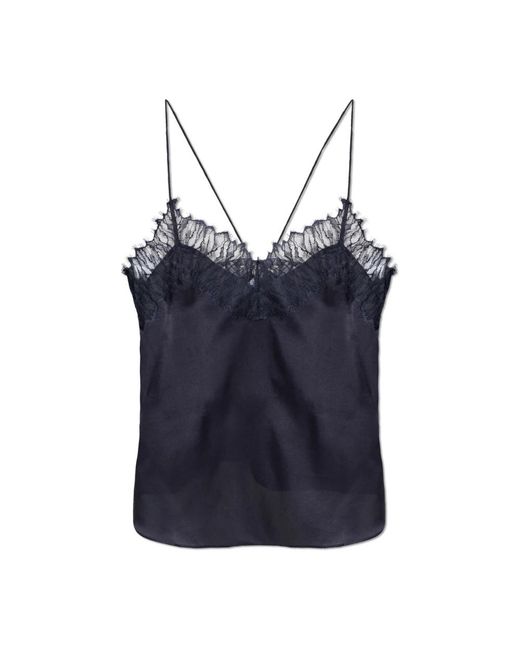 IRO Silk Top Newin in het Blue