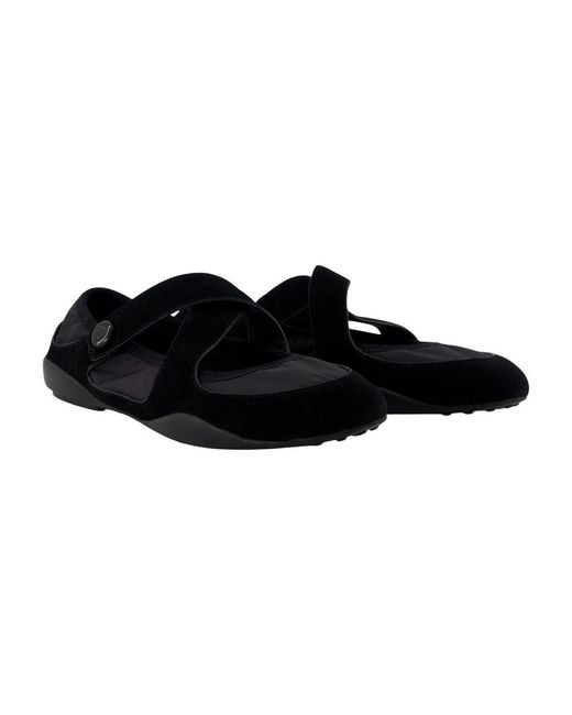 Tory Burch Black Ballerinas
