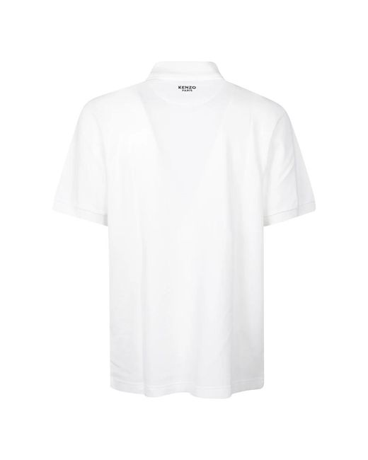 KENZO White Polo Shirts for men