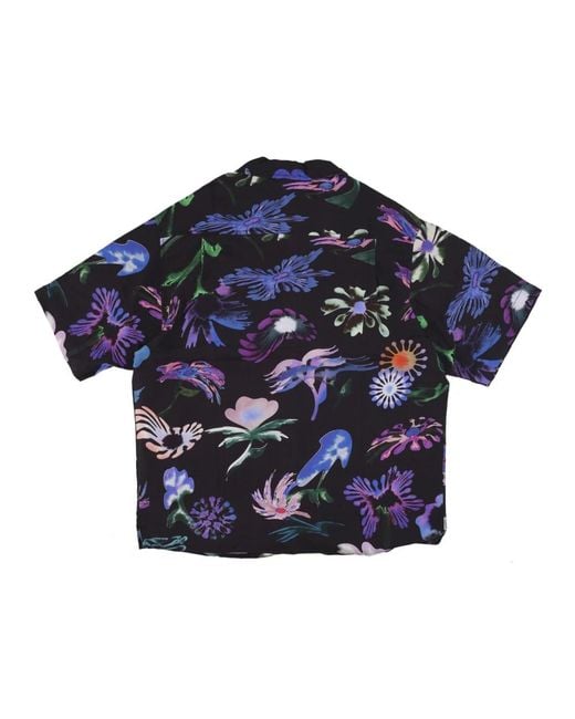 Element Blue Short Sleeve Shirts for men
