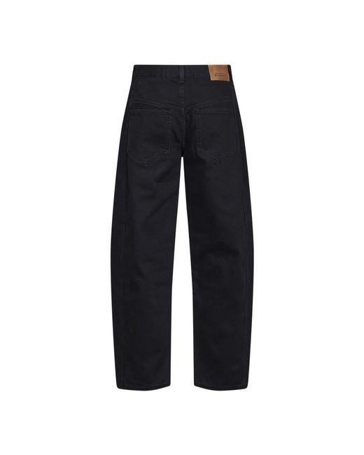 Isabel Marant Blue Loose Fit Jeans