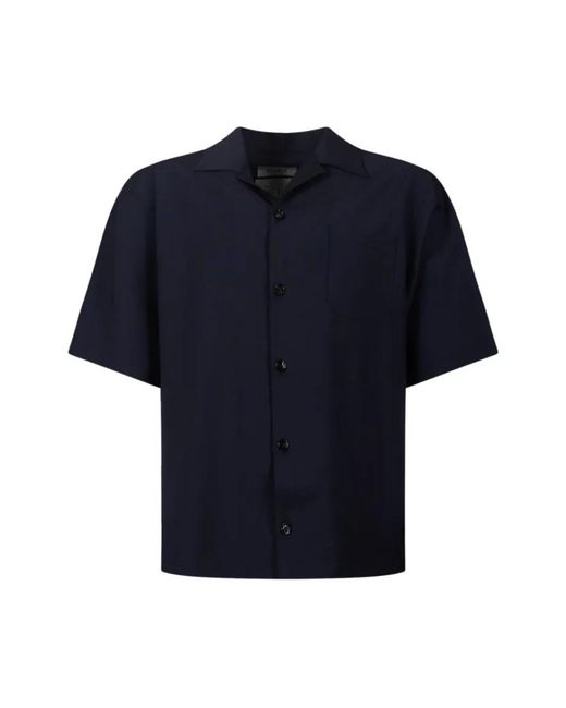BE ABLE Blue Short Sleeve Shirts for men