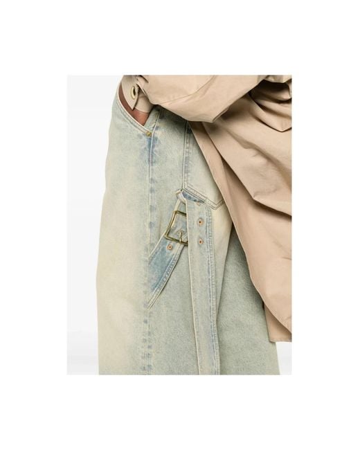 DARKPARK Green Wide Jeans