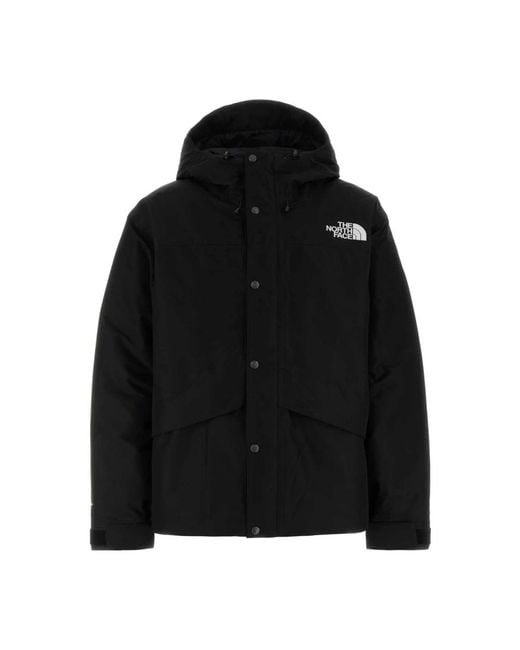 The North Face Fitness ,Zwart ,Polyester Mountain Down Jacket in het Black voor heren