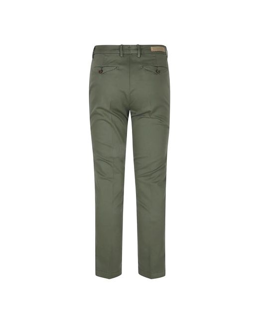 BRIGLIA Green Chinos