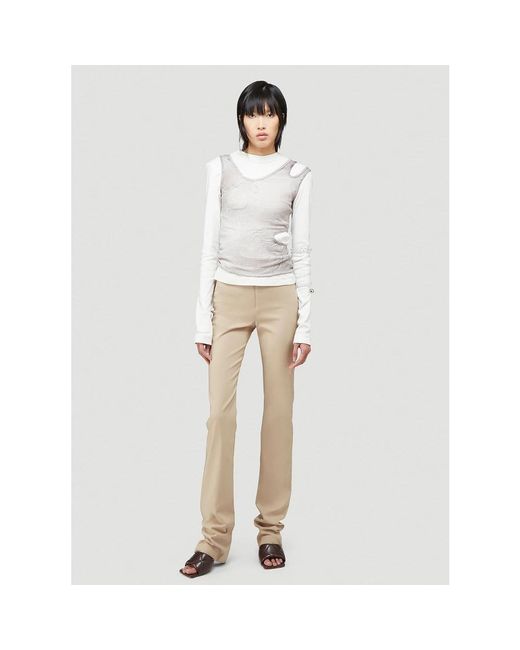 Mainline:RUS/Fr.CA/DE Natural Sleeveless Tops