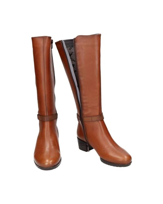 Fluchos Brown Charis High Boot