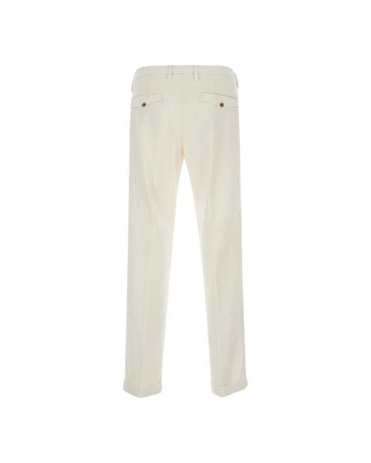 Myths Witte Broek Lang in het Natural voor heren