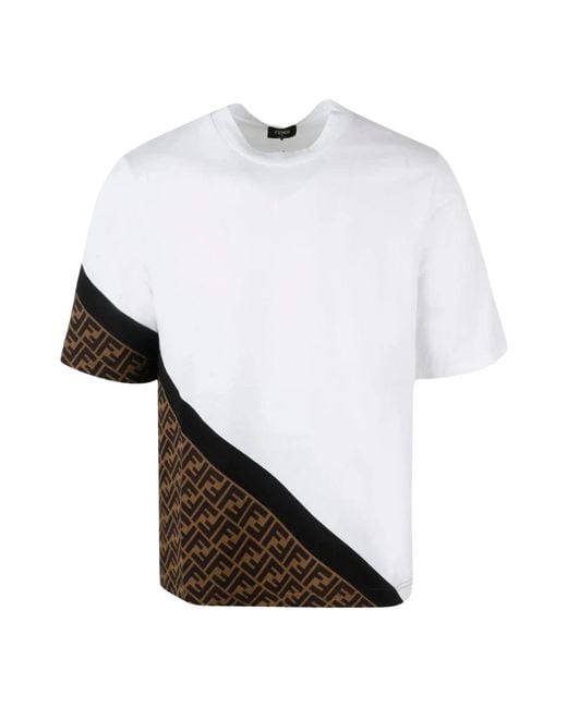 Fendi White T-Shirts for men
