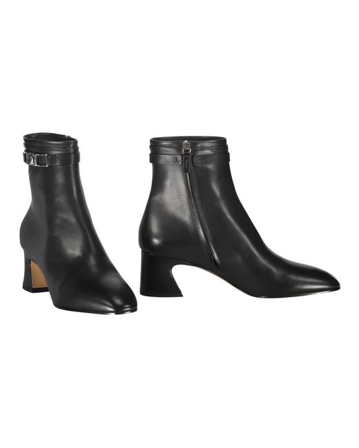 Ferragamo Black Heeled Boots