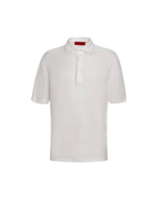 Carolina Herrera White Polo Shirts for men