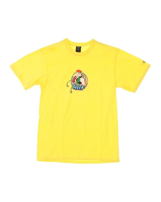 Huf Yellow T-Shirts for men