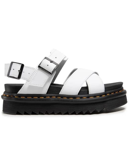 Dr. Martens Black Dr. Voss Ii Hydro Leather 37