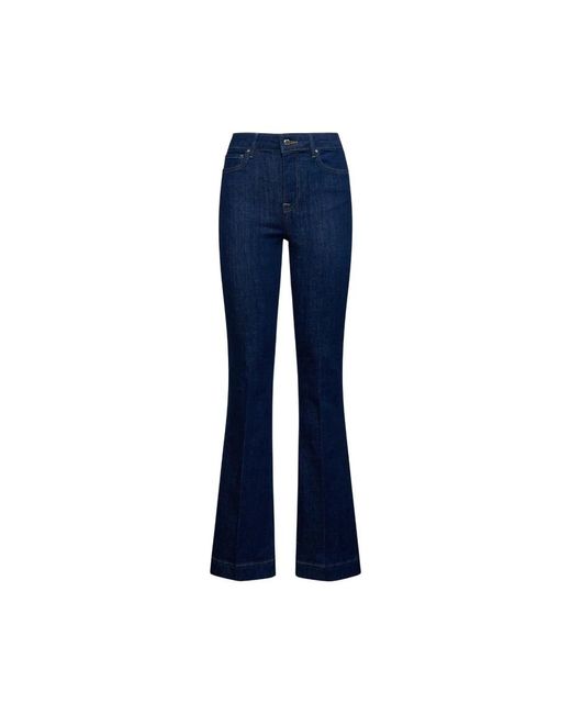 Flared Jeans Silvian Heach de color Blue