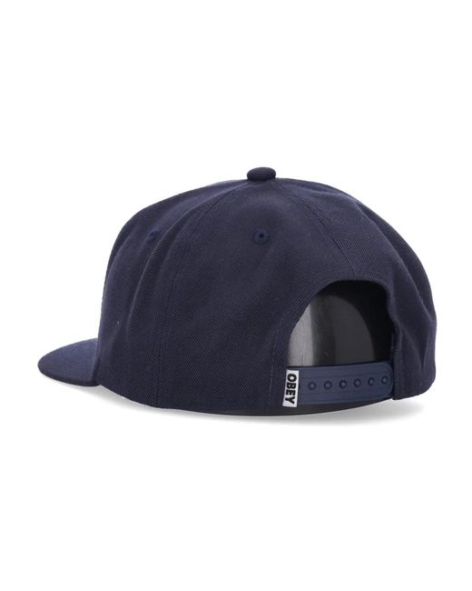Caps Obey de color Blue