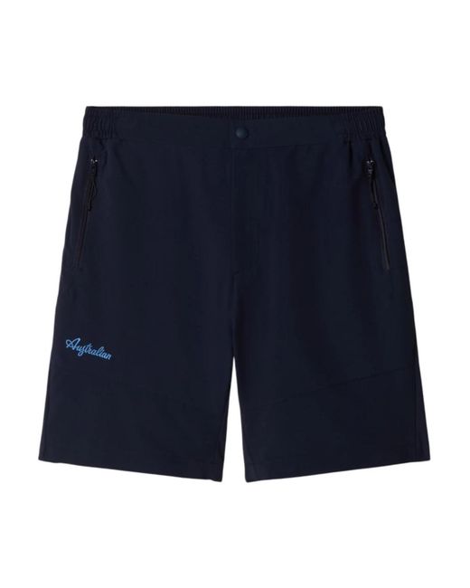 Training Shorts Australian de hombre de color Blue