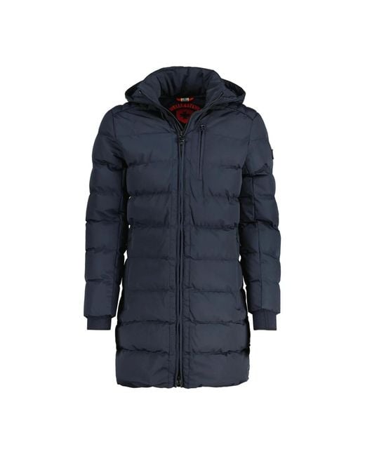 Wellensteyn Jassen ,Blauw ,Polyester Blackjack Long in het Blue voor heren