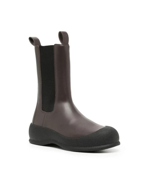 Bally Brown Bovine plain bootie