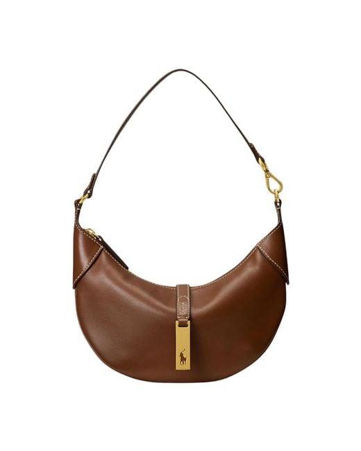 Ralph Lauren Brown Shoulder Bags