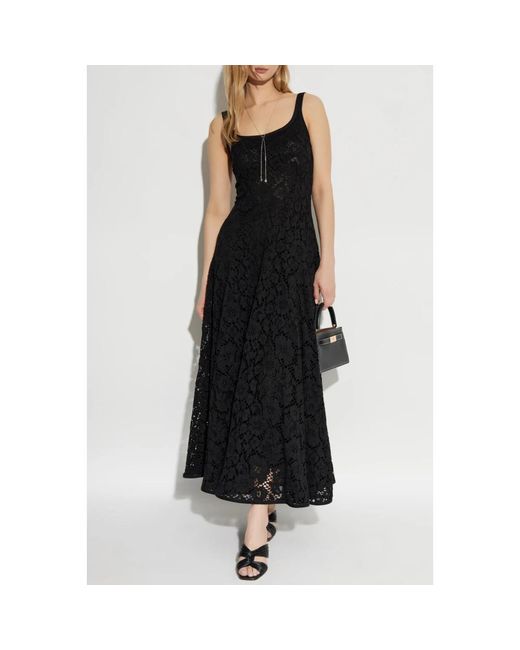 Tory Burch Black Lace Slip Dress