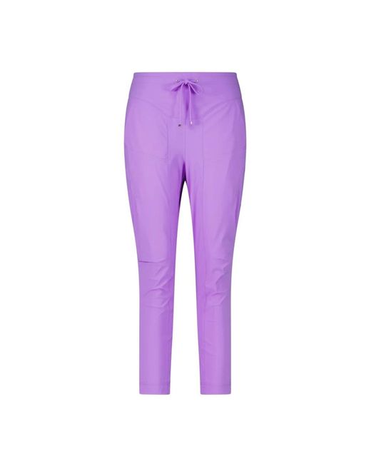 Sweatpants RAFFAELLO ROSSI de color Purple