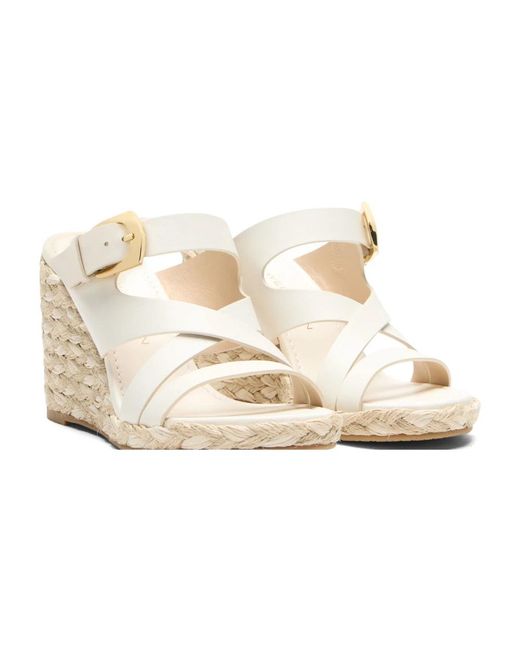 Stuart Weitzman White Wedges