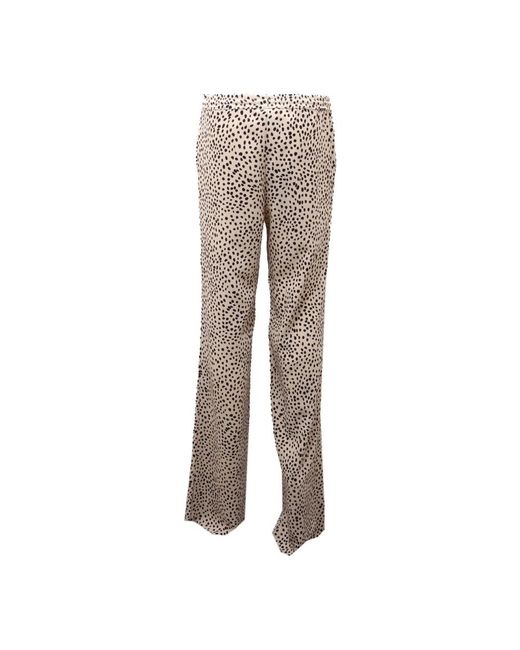 Max Mara Gray Wide Trousers