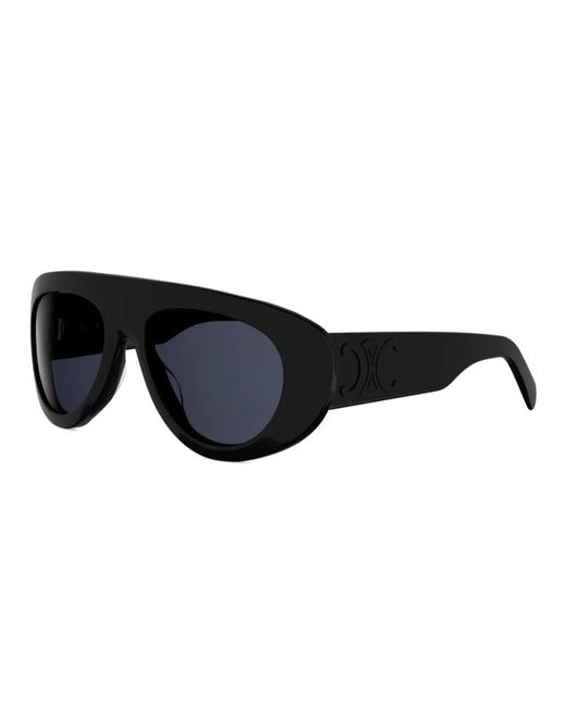 Céline Black Triomphe Stamp Cl40340U