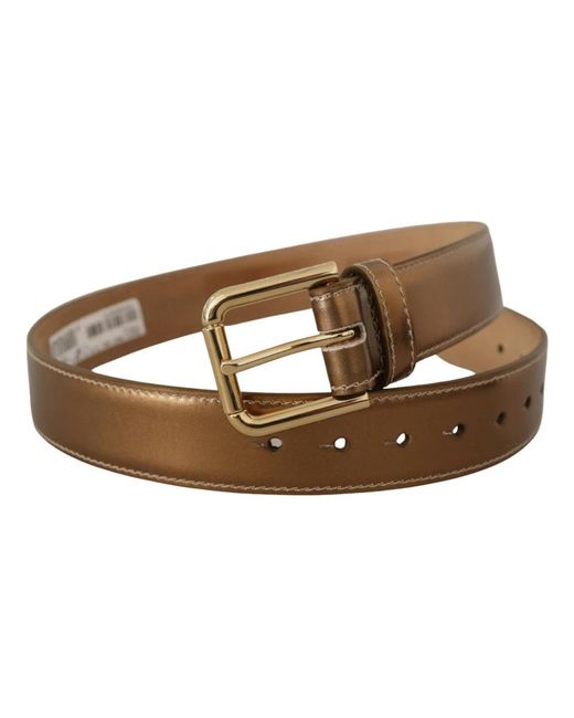 Dolce & Gabbana Brown Belts